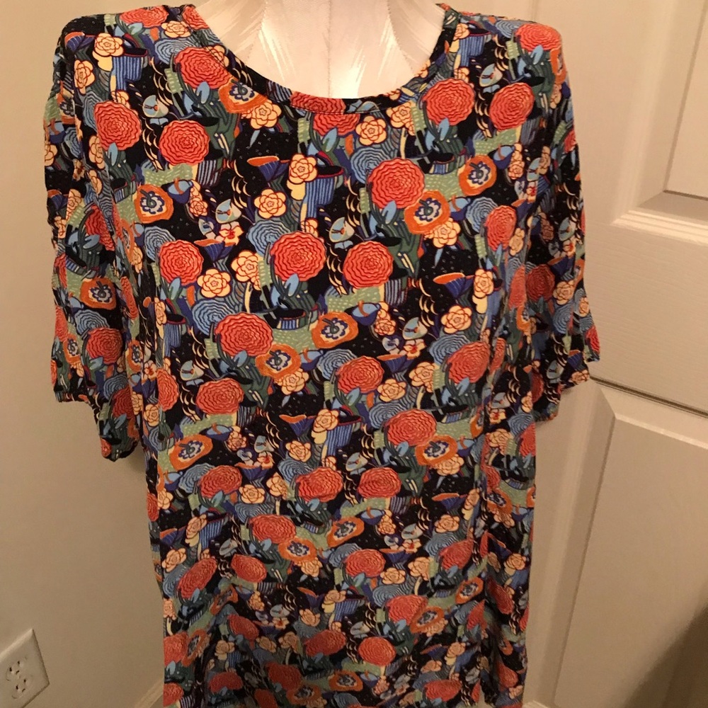 Flax Top/ Tunic Pullover Size Medium - image 5